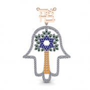 תליון חמסה מעוצב